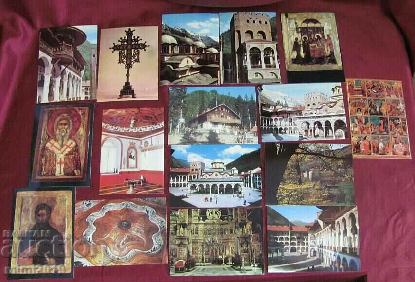 Delivery of Old Album with Postcards - Rila Monastery