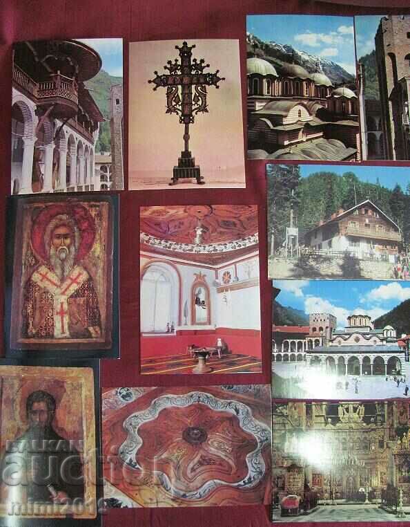 Old Album with Postcards - Rila Monastery - 5