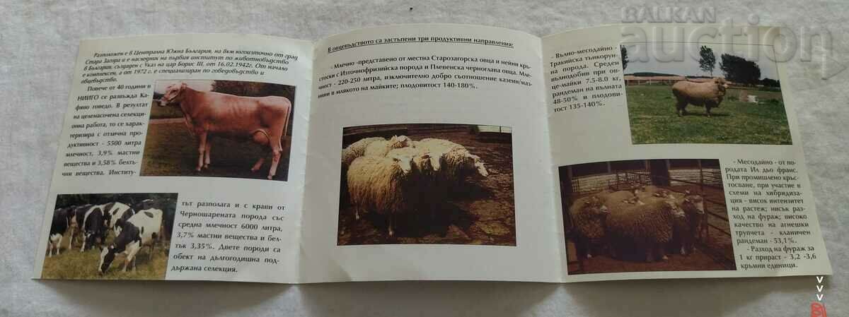 NIIGO STARA ZAGORA BROCHURE 197..y. with price 5.00 BGN | € 2.56 NIIGO STARA ZAGORA BROCHURE 197..y. with price 5.00 BGN | € 2.56