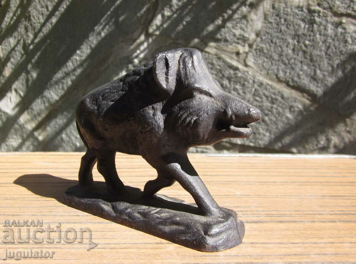 Δημοπρασία αντίκα χυτοσίδηρο ειδώλιο αγριογούρουνου Δημοπρασία αντίκα χυτοσίδηρο ειδώλιο αγριογούρουνου