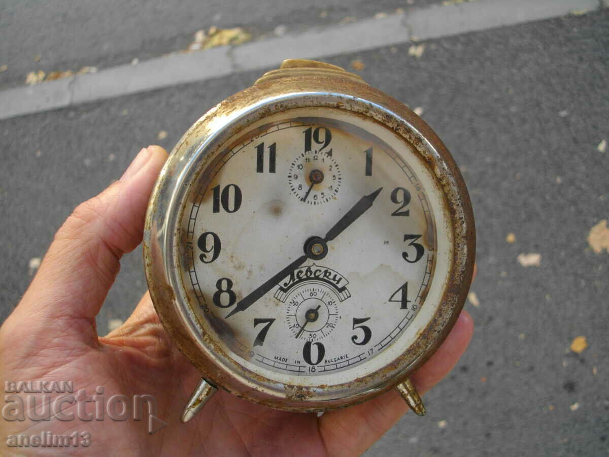 Auction COLLECTIBLE BULGARIAN ALARM CLOCK LEVSKI Auction COLLECTIBLE BULGARIAN ALARM CLOCK LEVSKI