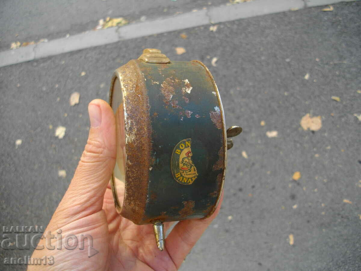 COLLECTIBLE BULGARIAN ALARM CLOCK LEVSKI - 7 COLLECTIBLE BULGARIAN ALARM CLOCK LEVSKI - 7