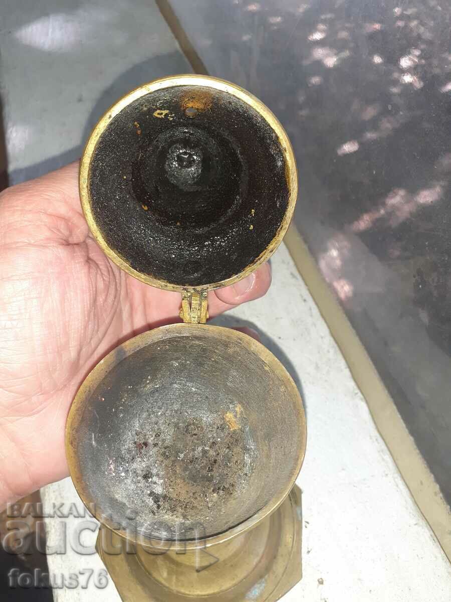 Old bronze censer lamp N3 - 6 Old bronze censer lamp N3 - 6