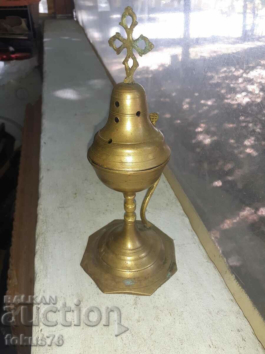 Old bronze censer lamp N3