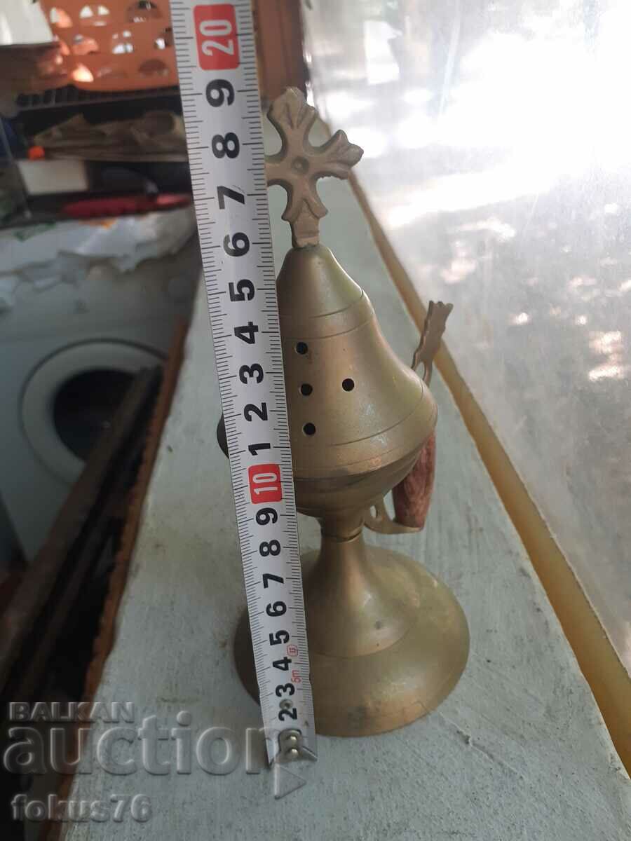 Old bronze censer lamp N5 - 7 Old bronze censer lamp N5 - 7