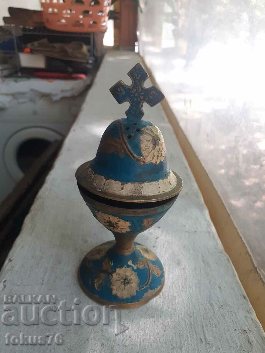 Delivery of Old bronze censer candle N10 Delivery of Old bronze censer candle N10