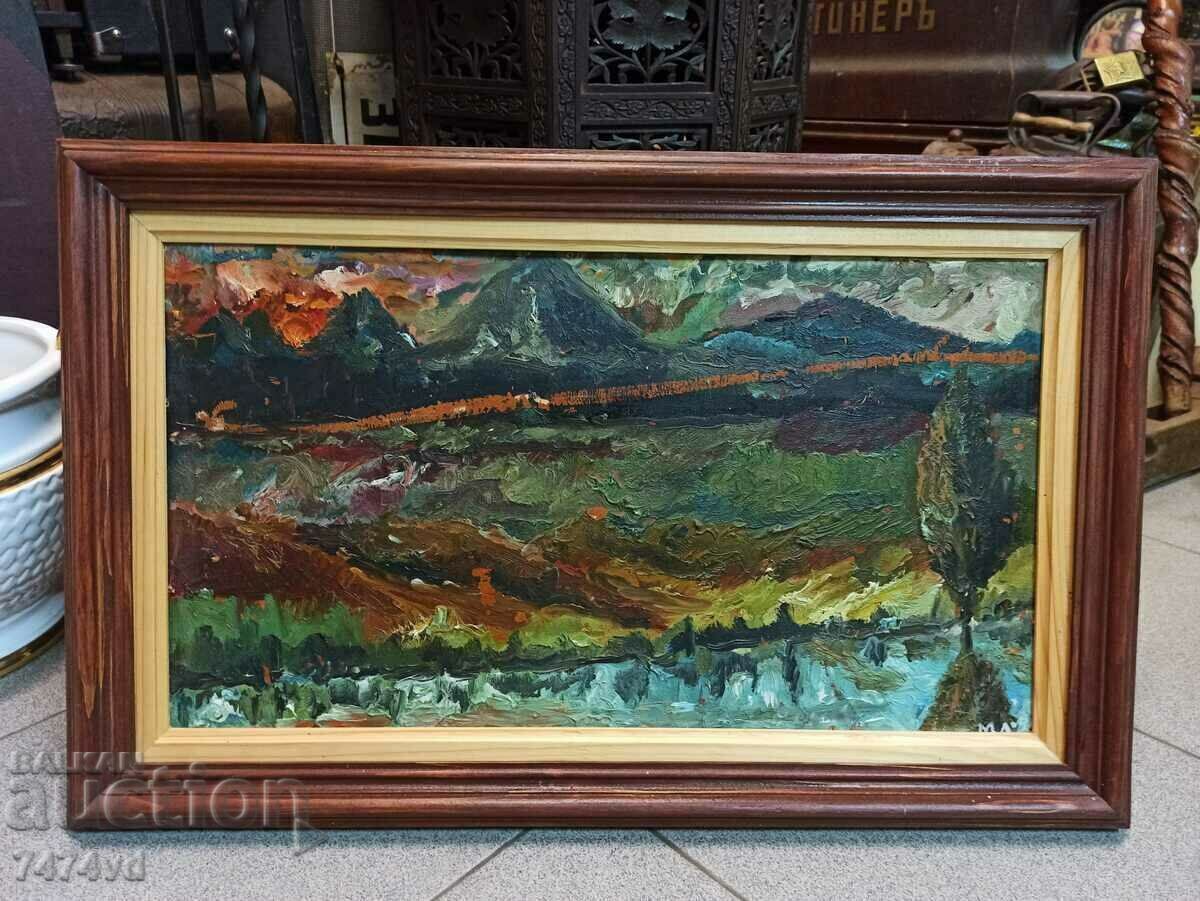 Author's painting by artist Marcho Dimitrov !!! with price 120.00 BGN | € 61.36