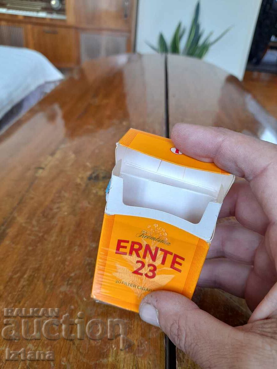 Auction An old box of Ernte 23 cigarettes Auction An old box of Ernte 23 cigarettes