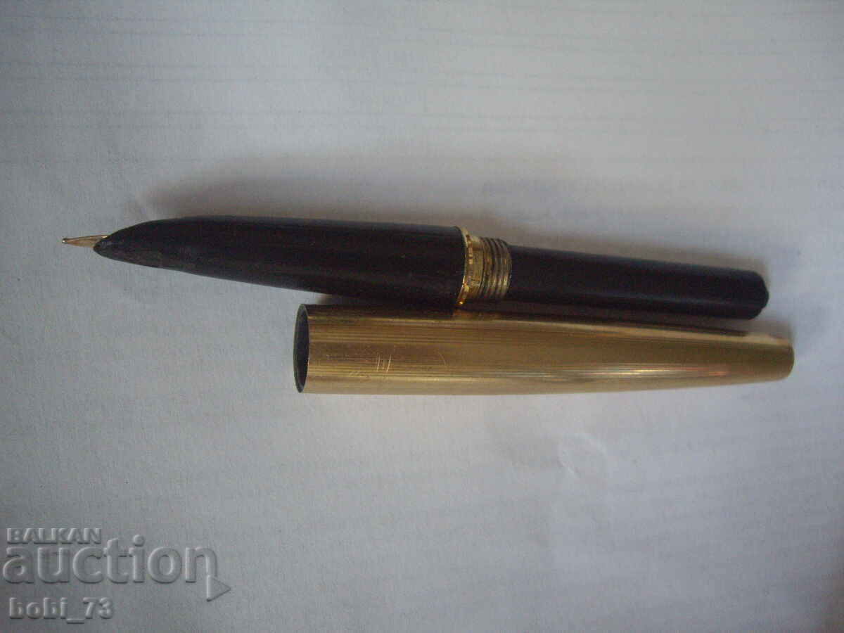 Livrarea stilou vechi aurit. Livrarea stilou vechi aurit.