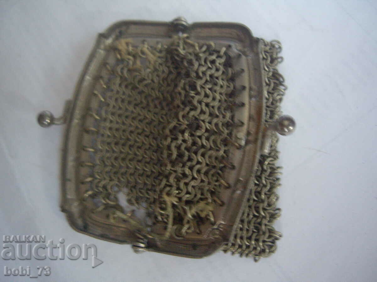 Old silver braided purse. with price 70.00 BGN | € 35.79 Old silver braided purse. with price 70.00 BGN | € 35.79