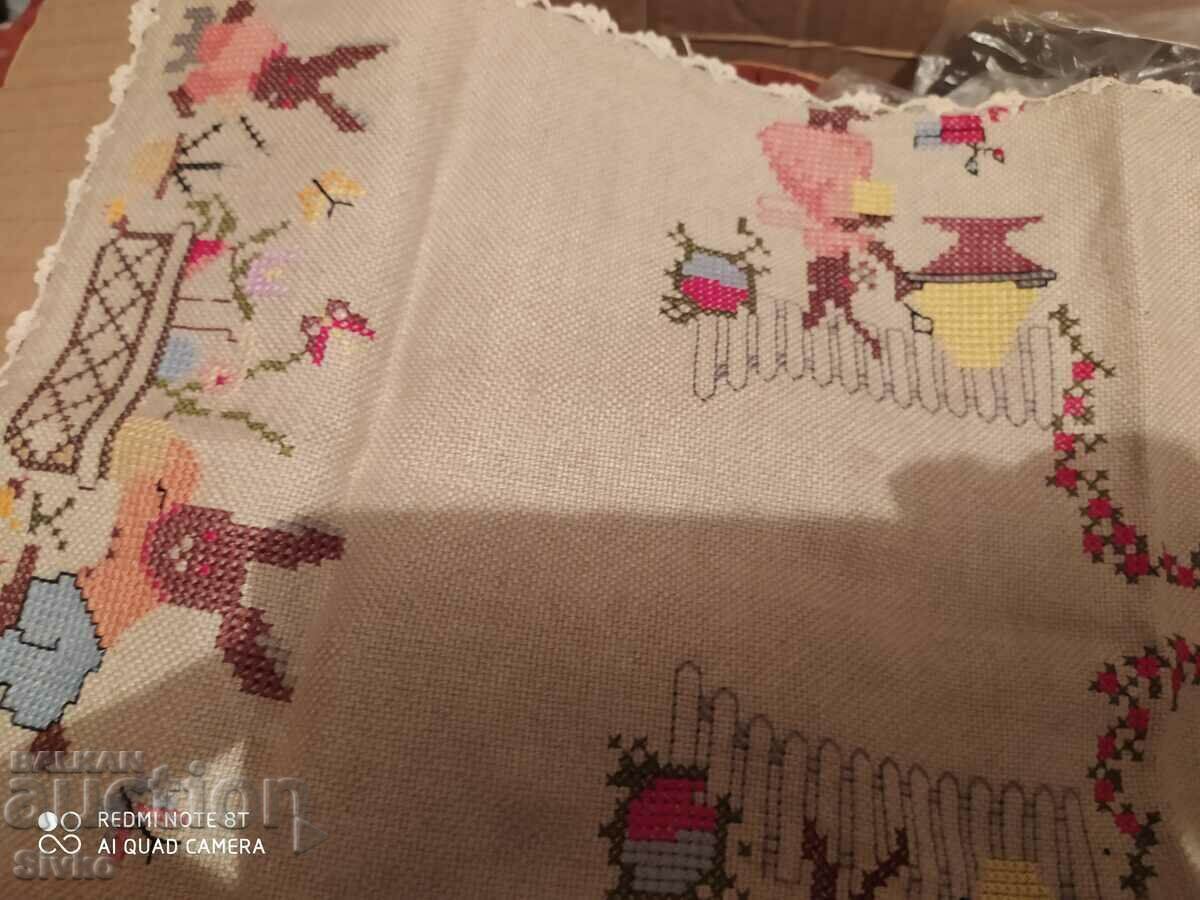 Delivery of Bedspread plaid embroidery Delivery of Bedspread plaid embroidery