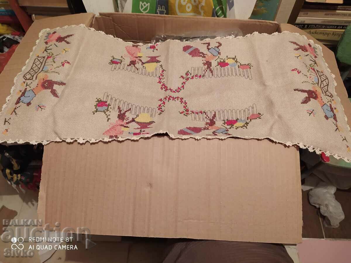 Bedspread plaid embroidery Bedspread plaid embroidery