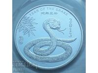 Silver ounce 2013 Year of the Snake.