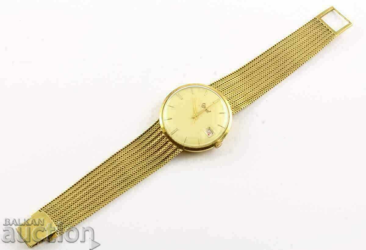 Gold Swiss watch 18k/750/ 1960 OGIVAL with price 12999.00 BGN | € 6646.28