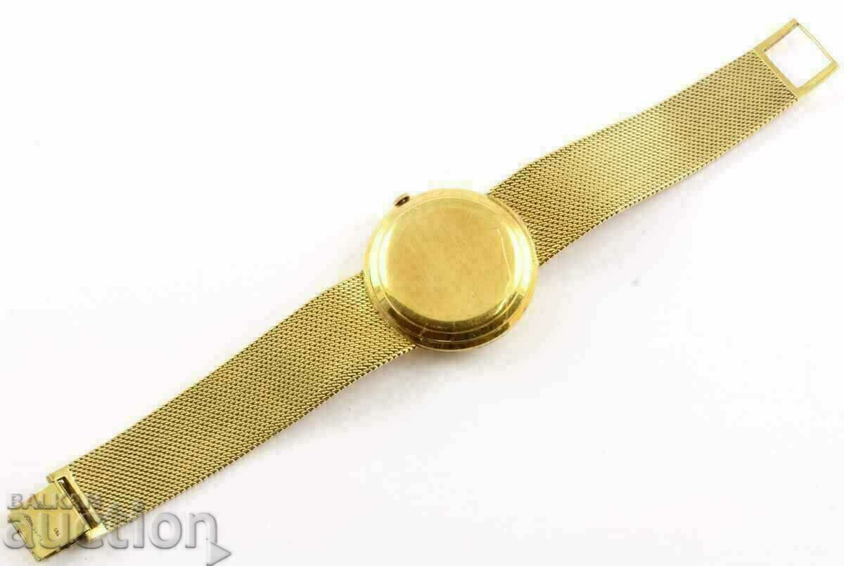 Auction  Gold Swiss watch 18k/750/ 1960 OGIVAL