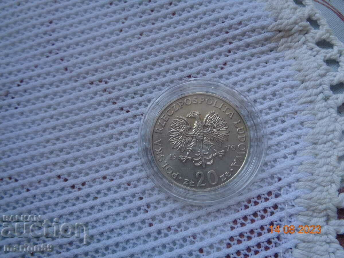 20 злоти Полша -1976г. 20 злоти Полша -1976г.