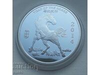 5 oz silver 2014 Year of the Horse.