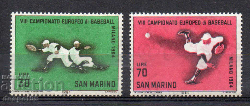 1964 San Marino. VIII Campionatul de baseball.