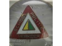 Полицейска украинска значка-отличие нагръден знак