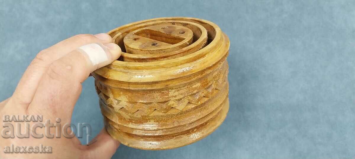 Delivery of An old wooden cigarette