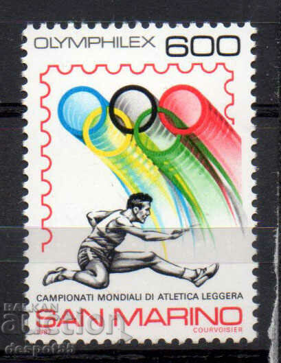 1987 Σαν Μαρίνο. Παγκόσμιο Πρωτάθλημα Στίβου.