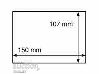 Ambalaj transparent 50 buc. pentru carduri/plicuri HP20 / 1195.