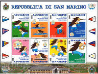 2001. San Marino. Jocuri ale țărilor mici din Europa. Bloc.