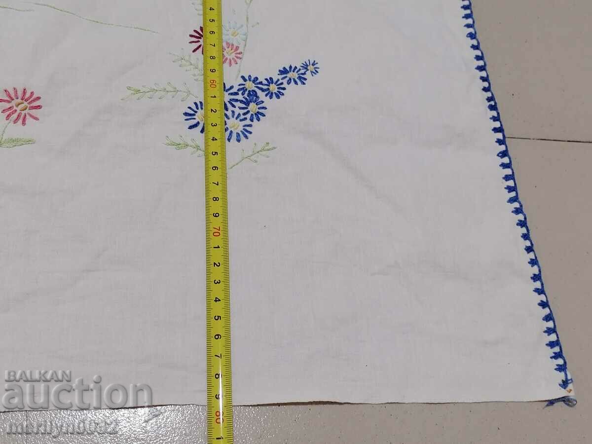 Old embroidered tablecloth mile Bulgarian embroidery carpet - 5 Old embroidered tablecloth mile Bulgarian embroidery carpet - 5