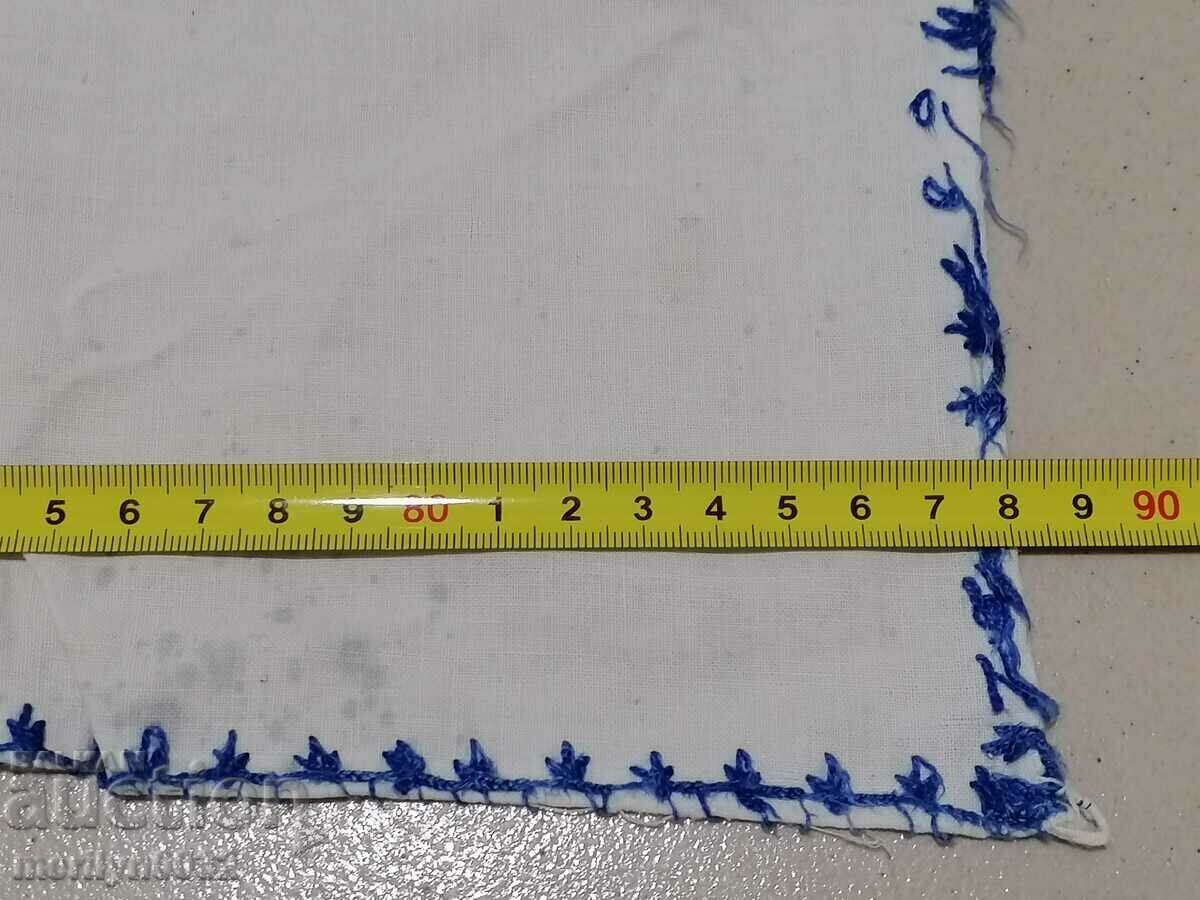 Old embroidered cloth tablecloth Bulgarian embroidery carpet - 5 Old embroidered cloth tablecloth Bulgarian embroidery carpet - 5