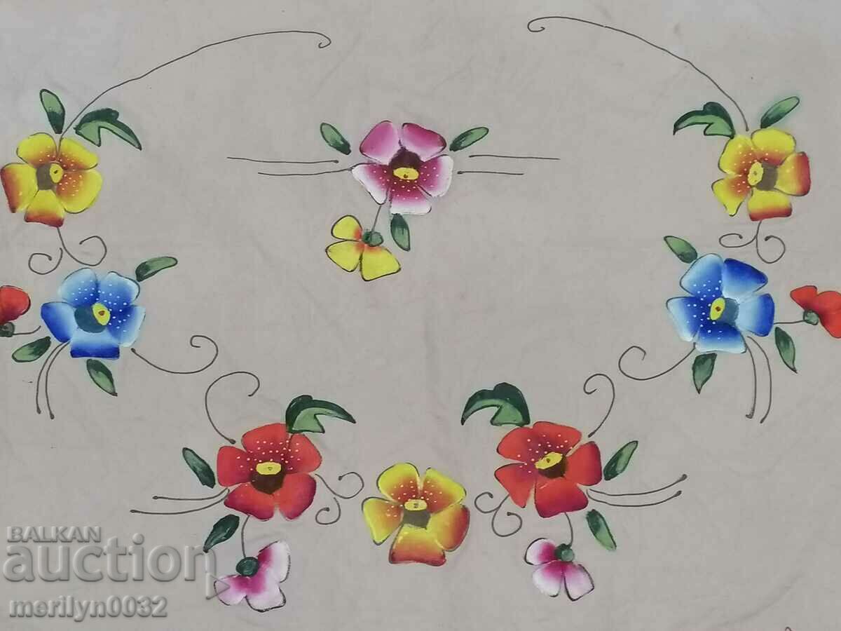 Delivery of Old wall tapestry hand painted Delivery of Old wall tapestry hand painted