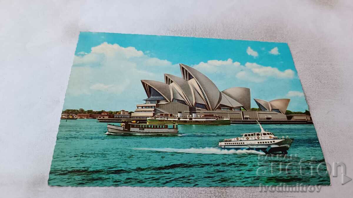 Carte poștală de la Opera din Sydney