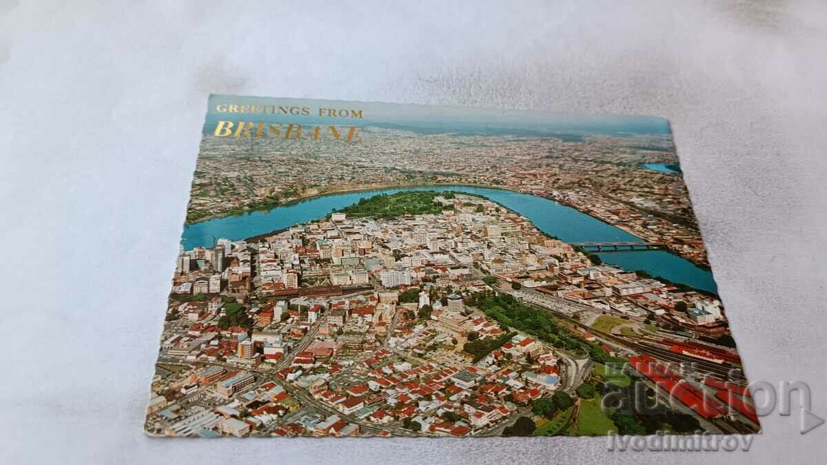 Postcard Greetings from Brisbane 1969