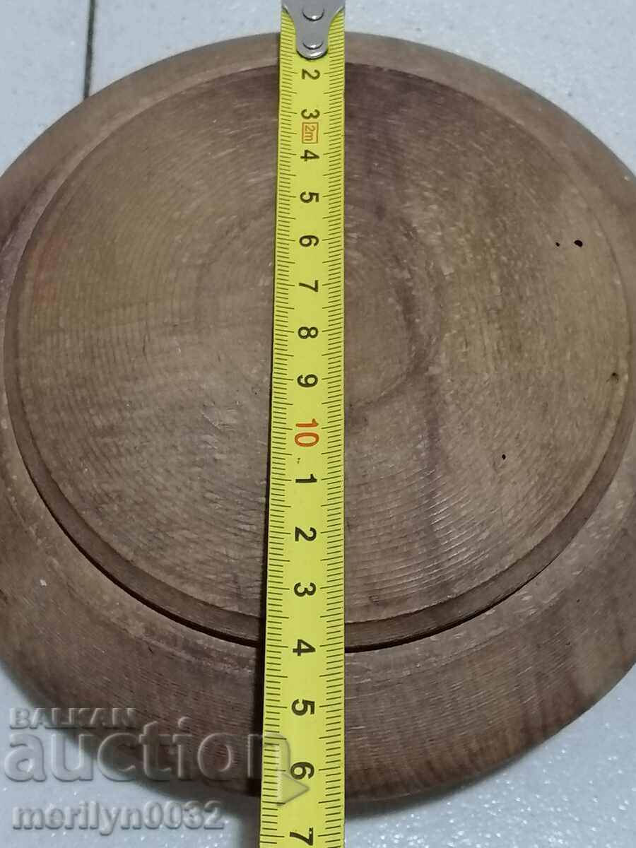 Wooden bowl bowl with lid, bowl wooden primitive - 5 Wooden bowl bowl with lid, bowl wooden primitive - 5