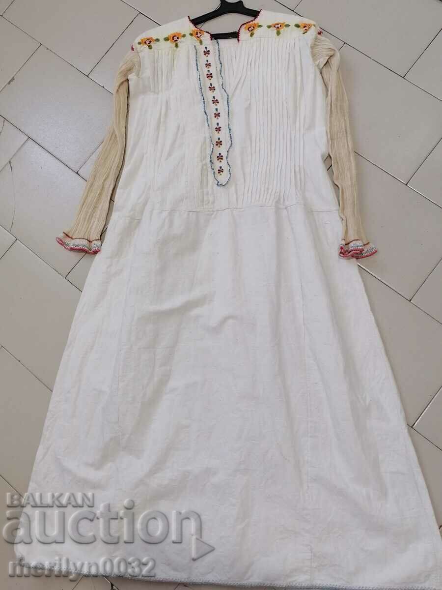 Old women's shirt with hand embroidery lace chaise costume sukman with price 139.00 BGN | € 71.07 Old women's shirt with hand embroidery lace chaise costume sukman with price 139.00 BGN | € 71.07