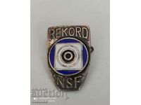 Военна сребърна значка за рекорд по стрелба