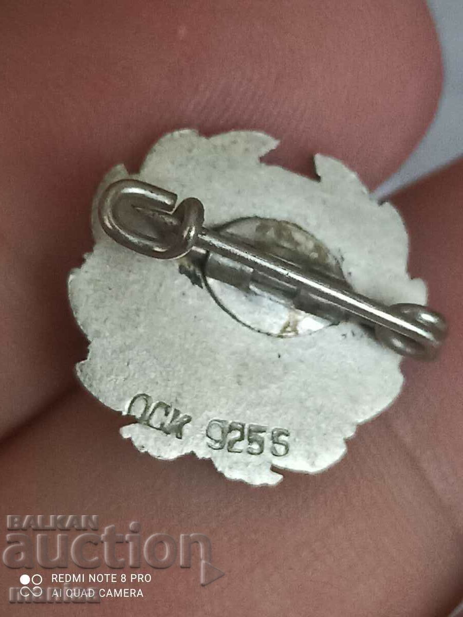 Delivery of Danish silver badge sample 925 Delivery of Danish silver badge sample 925