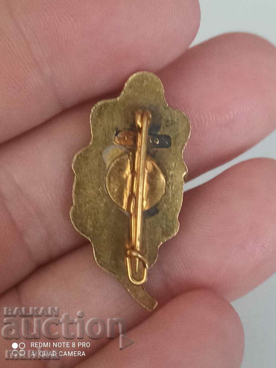 Delivery of Military silver badge with enamel and gilt Delivery of Military silver badge with enamel and gilt