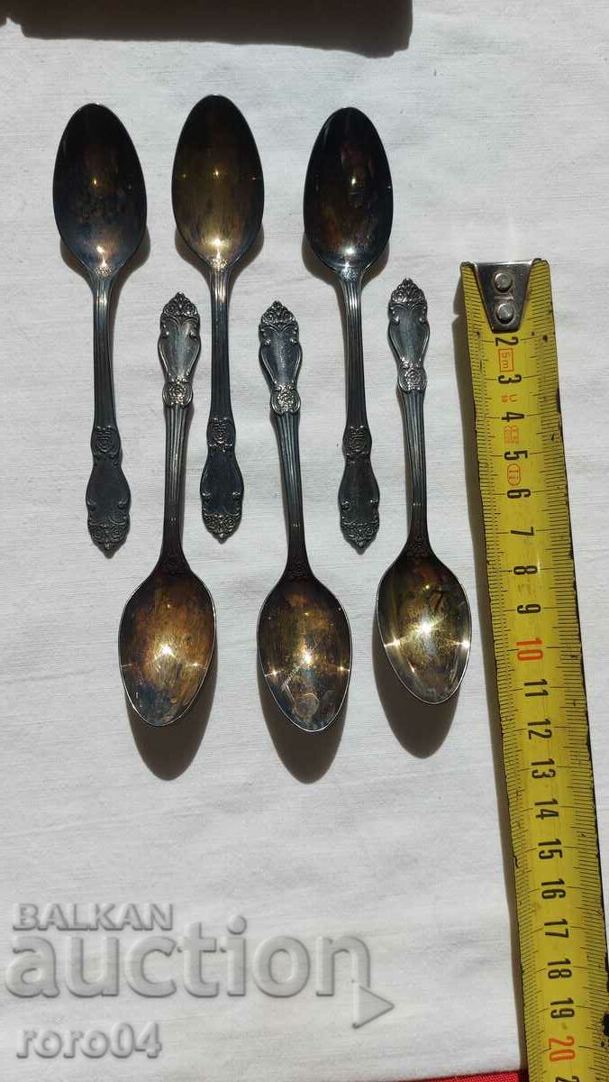 BEAUTIFUL OLD RUSSIAN SPOONS - MNC with price 58.50 BGN | € 29.91 BEAUTIFUL OLD RUSSIAN SPOONS - MNC with price 58.50 BGN | € 29.91