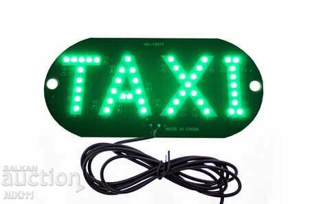 Φωτιζόμενη πινακίδα LED Taxi, Taxi
