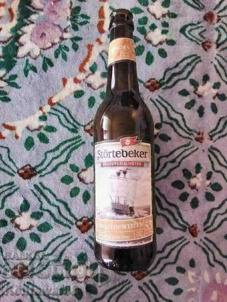 A bottle of German beer.