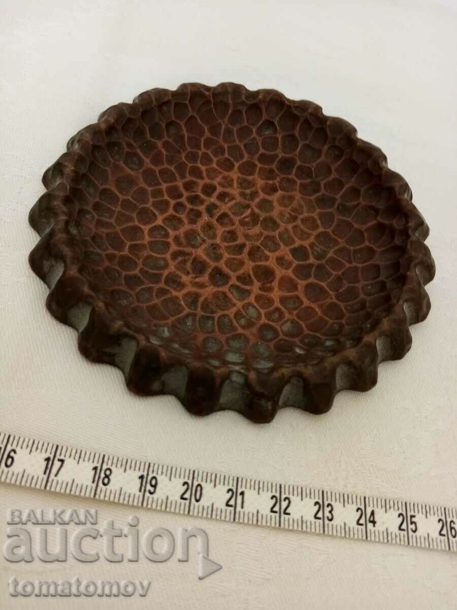 Ashtray. Wrought copper. with price 14.00 BGN | € 7.16