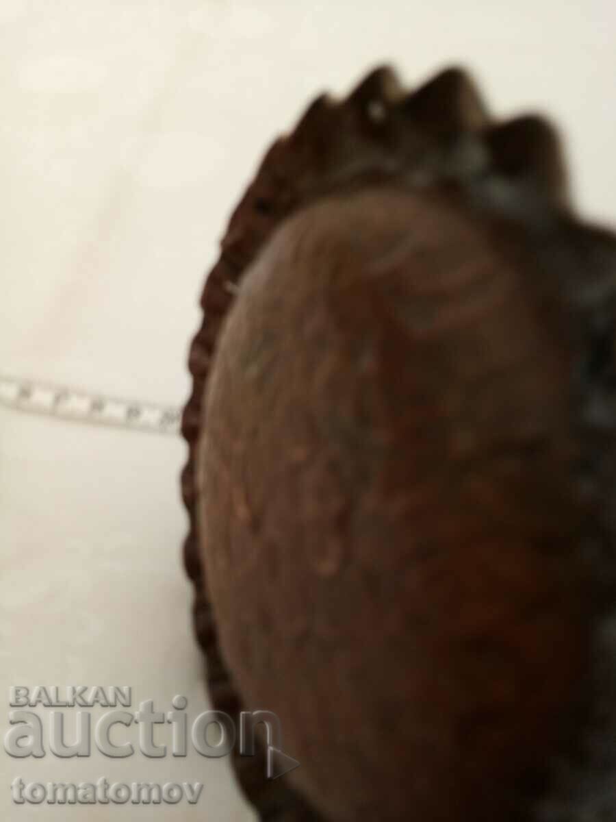 Auction  Ashtray. Wrought copper.