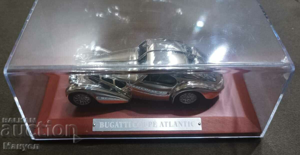 Delivery of A rare Bugatti model.