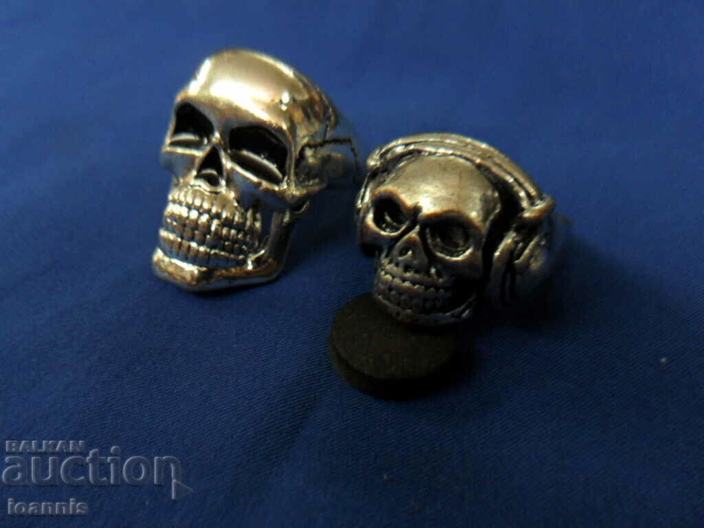 Two men's rocker rings with price 30.00 BGN | € 15.34 Two men's rocker rings with price 30.00 BGN | € 15.34