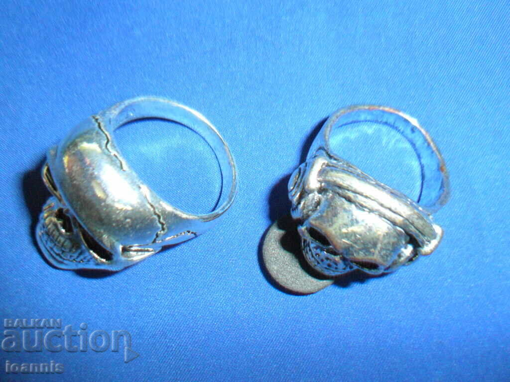 Delivery of Two men's rocker rings Delivery of Two men's rocker rings