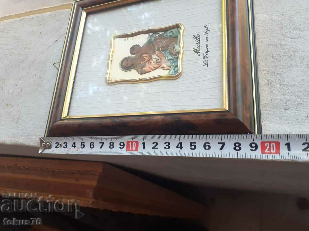 Ανάγλυφη ασημένια εικόνα με πιστοποιητικό - 6 Ανάγλυφη ασημένια εικόνα με πιστοποιητικό - 6