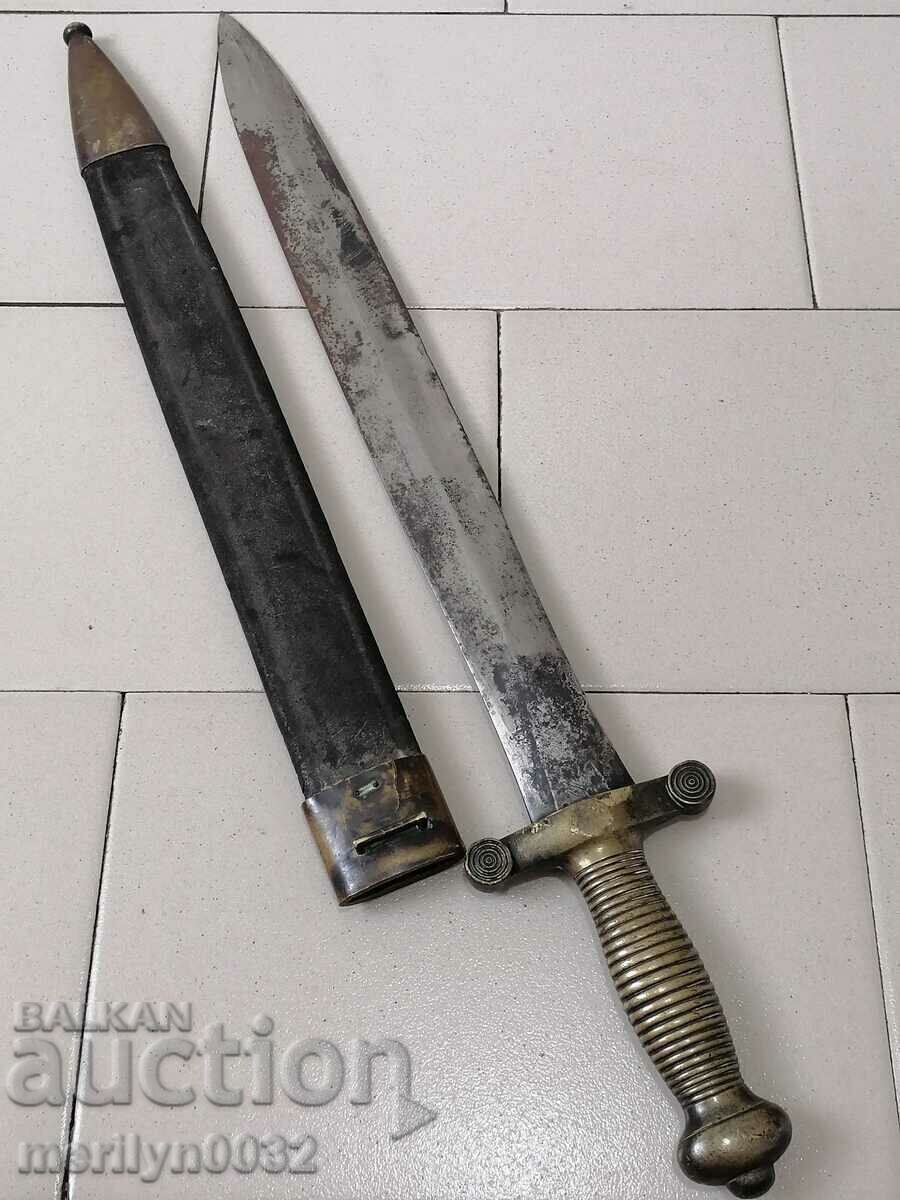 Γαλλικό μαχαίρι πεζικού με μαχαίρι kaniya μαχαίρι ξιφολόγχη λεπίδα στιλέτο - 7 Γαλλικό μαχαίρι πεζικού με μαχαίρι kaniya μαχαίρι ξιφολόγχη λεπίδα στιλέτο - 7