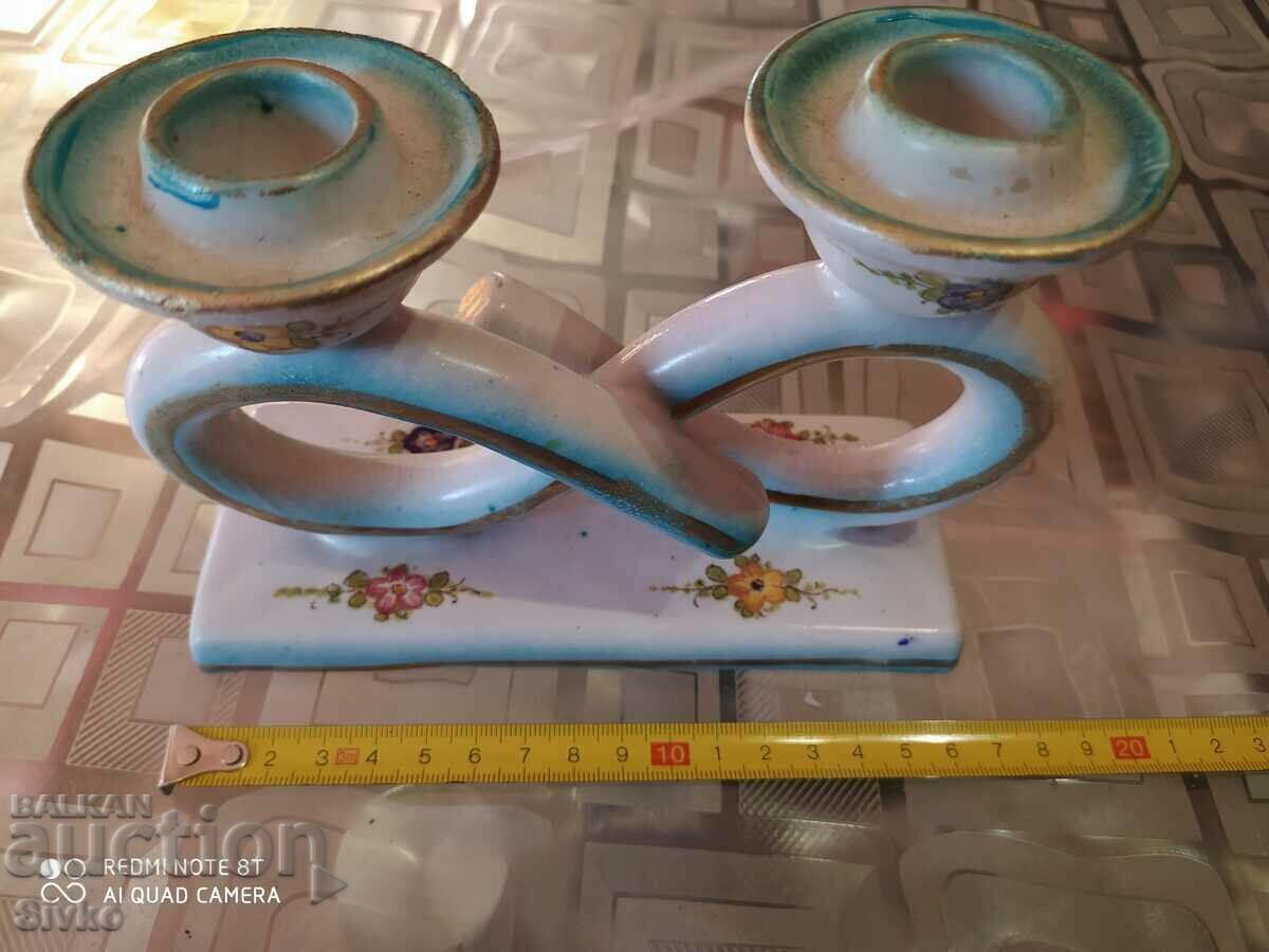 Auction Candlestick infinity antique Auction Candlestick infinity antique