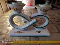 Candlestick infinity antique