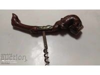 Corkscrew, handmade, branded